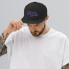 MARVEX-VIOLET PXL LOGO Snapback Hat