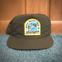 Michigan Apple Blossom Nylon Hat