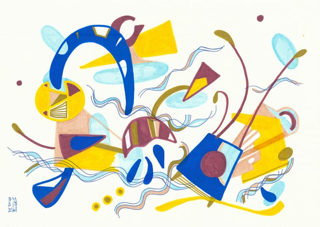 DESSIN  "Just don't think"