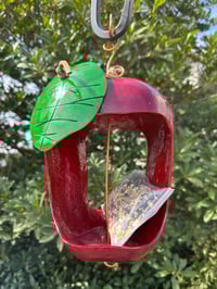 Image 1 of Apple Gourd Bird Feeder