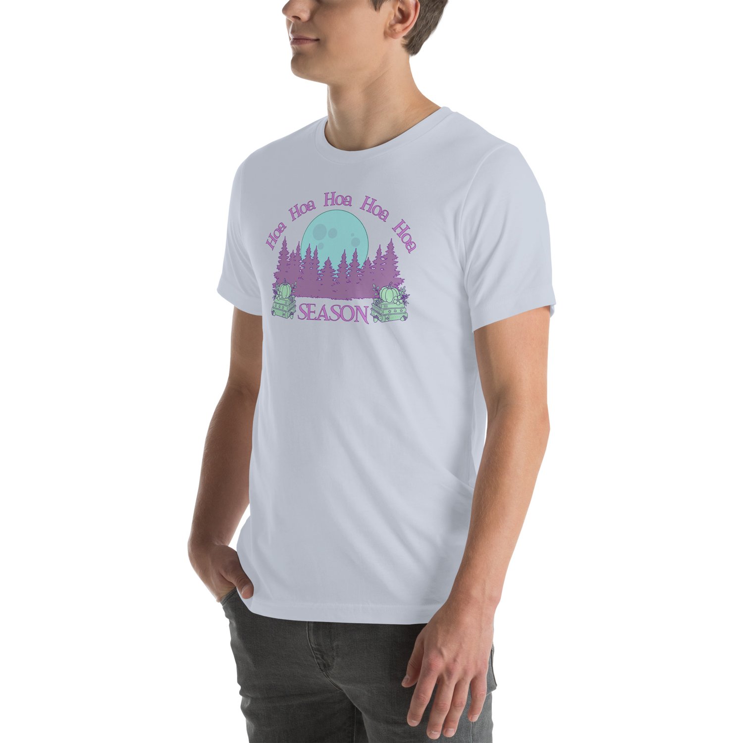 Image of Hoa pastel Unisex t-shirt