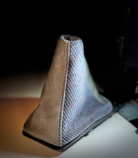 Image 2 of Gray Suede GTI /GLI shift boot 