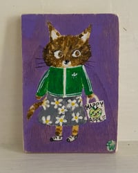 Image 5 of original painting-track top and skirt 