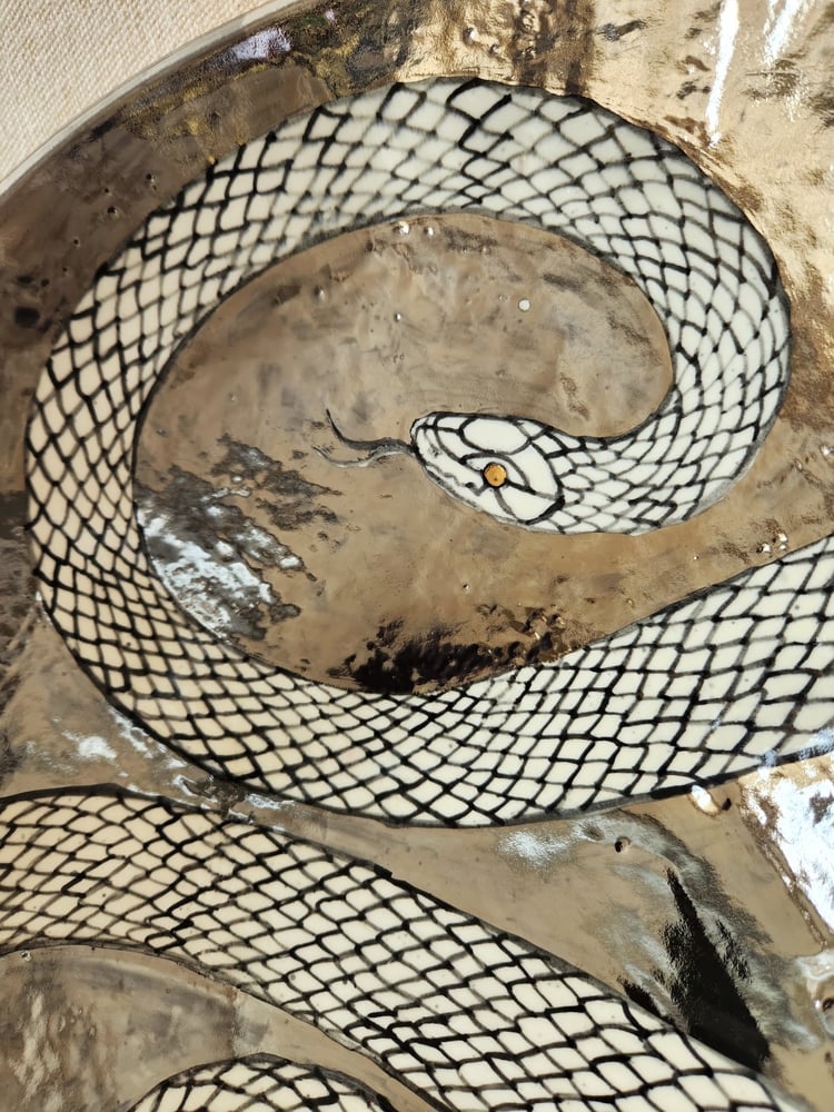 Image of Serpent in the Moon bowl