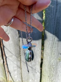 Image 2 of Opal Malachite Necklace 