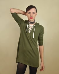 Image 2 of Eyeroll Sweater Dress
