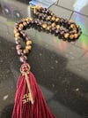 Tiger’s Eye Key Mini Mala