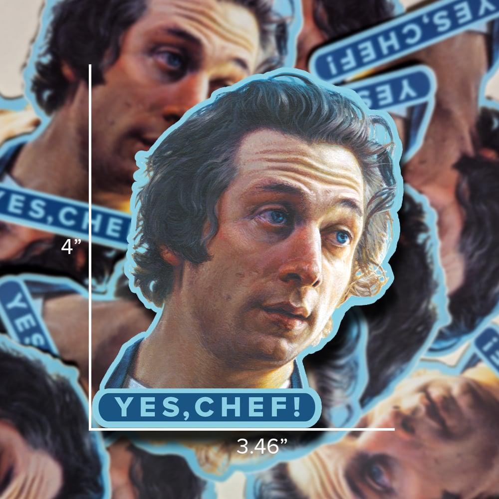 Image of YES, CHEF STICKER