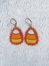 Candy Corn Earrings