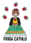 Frida Cathlo tea towel