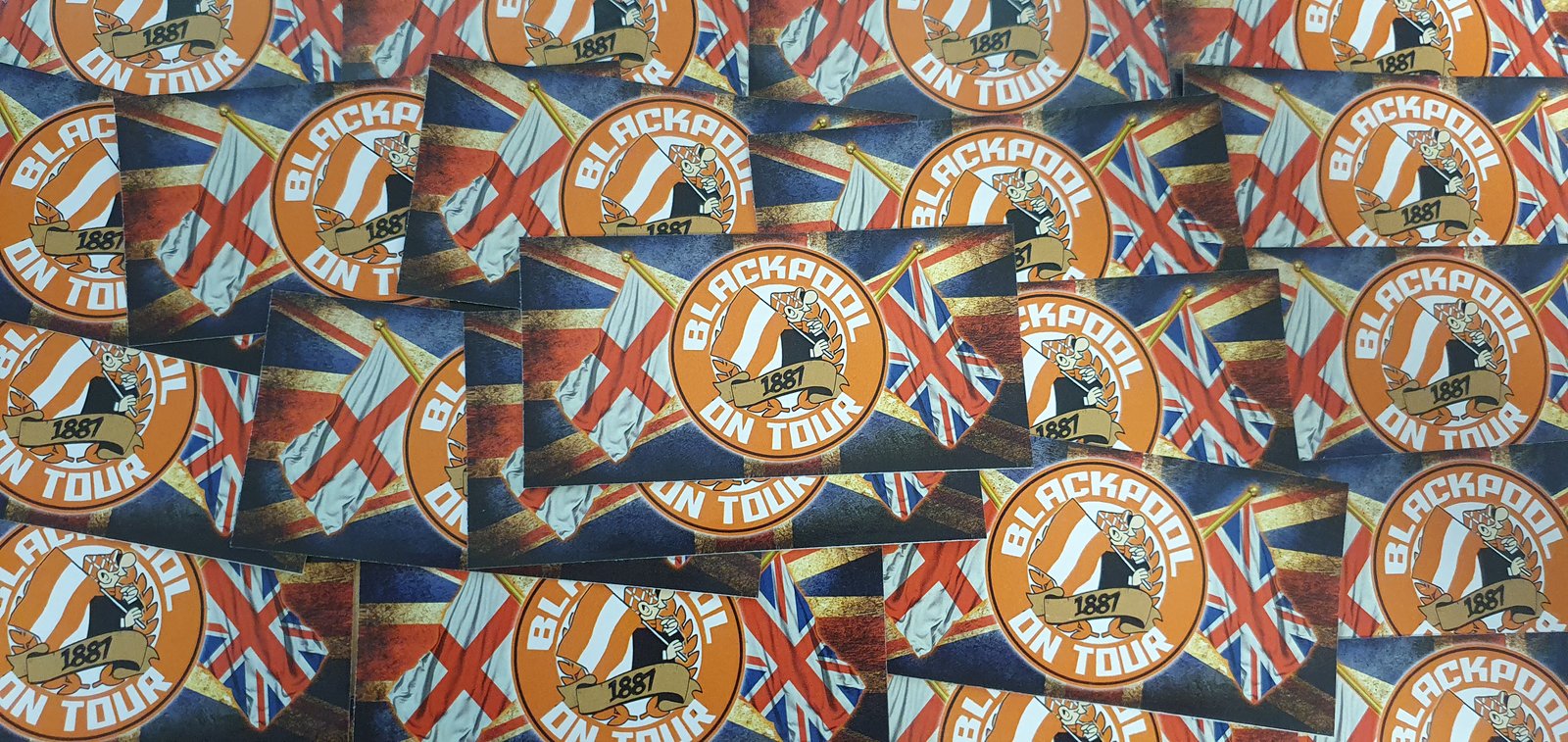 Casuals Attire - 25 Accrington Stickers just £3 available on the website  now. Please share and tag your mates.