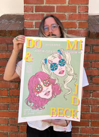 Image 1 of *RARE* DOMi & JD BECK ~ ACLTV SCREEN PRINT