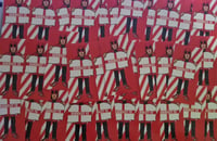 Image 1 of Pack of 25 10x5cm Barnsley CP Casual England Football/Ultras Stickers.