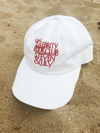 Logo Hat in White