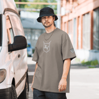 Image 2 of Unisex Shield of Honor Oversized Tee