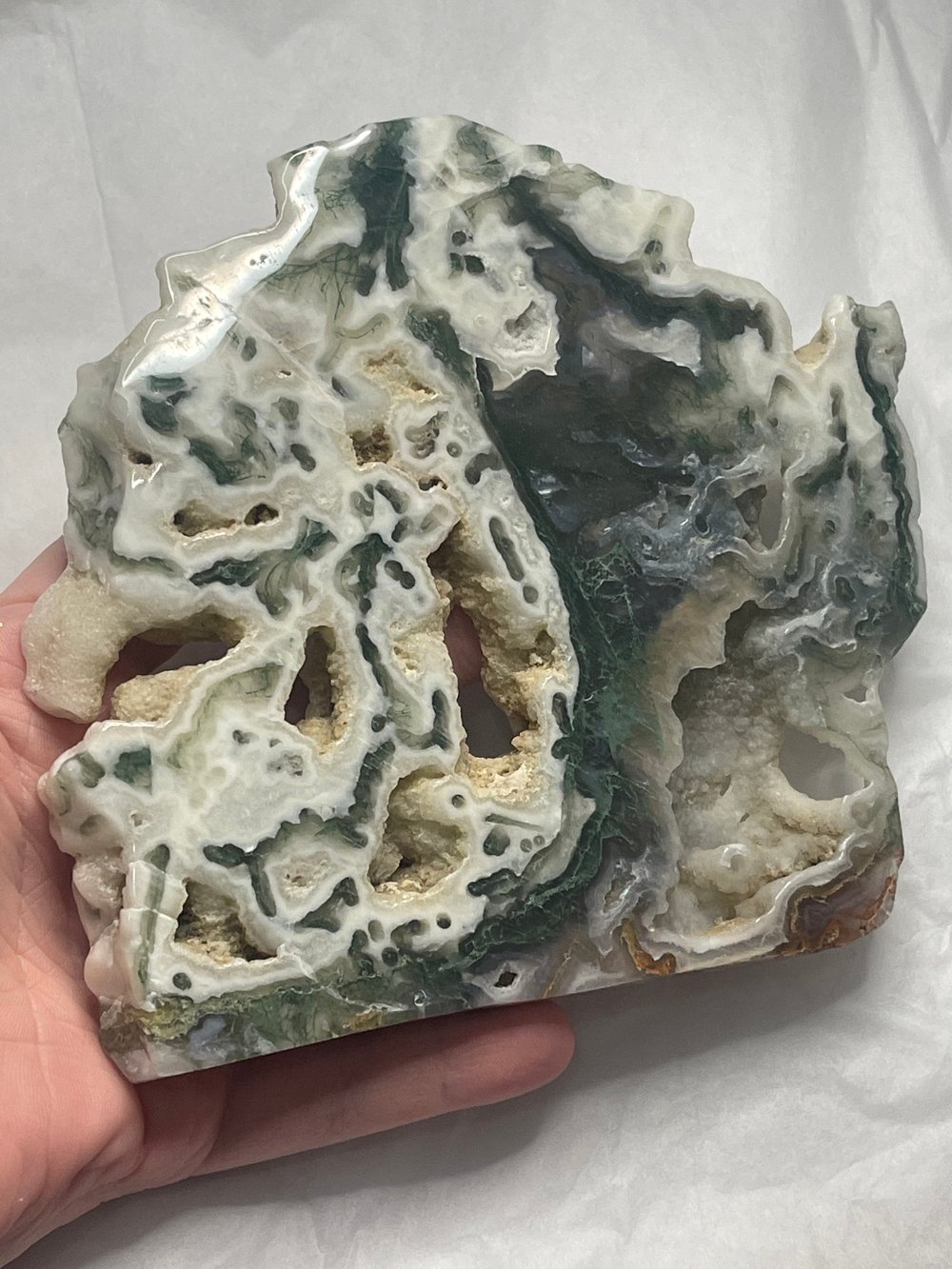 Image of Moss agate slab 3