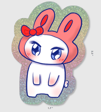 Image 4 of S@nri0 Scruffy Animal Stickers