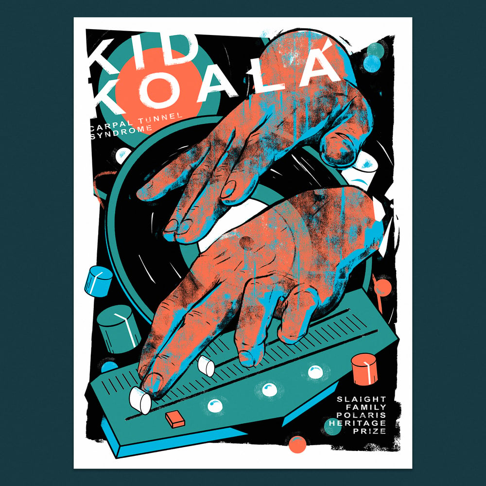 Image of "Kid Koala" Limited-Edition Screen Print