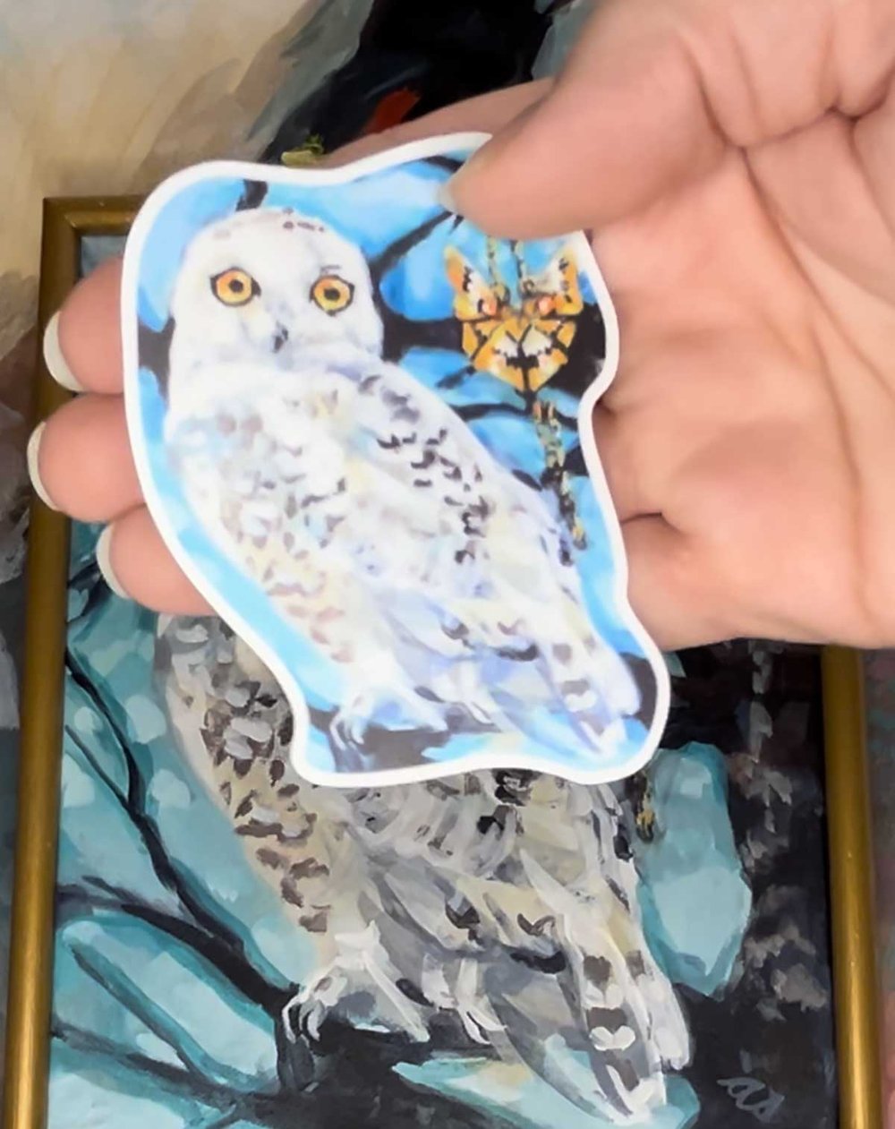 Snowy Owl Sticker