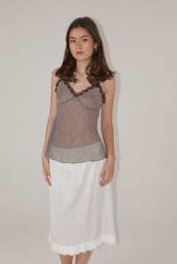 Image 2 of Slip Skirt White 