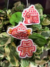 Bear-y Merry Christmas stickers