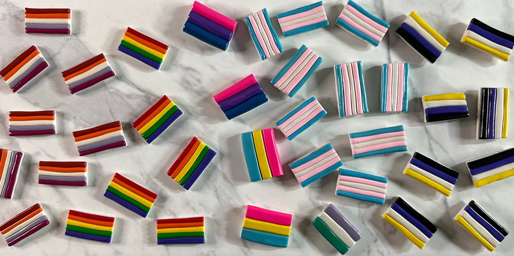 Image of Pride Flag Magnets