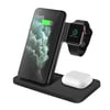 3-in-1 Fast Qi Wireless Charger Stand