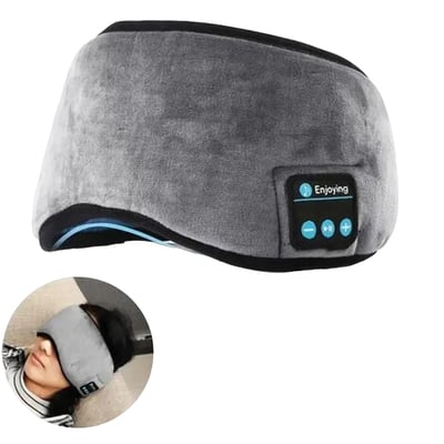 Wireless Sleep Mask with Adjustable Headphones
