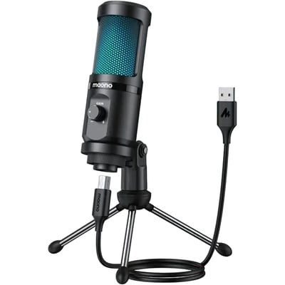 Crystal Clear Sound: Maono Desktop Condenser - Your High-Quality Streaming Microphone
