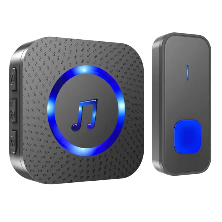 Wireless Music Doorbell, Home Waterproof Doorbell