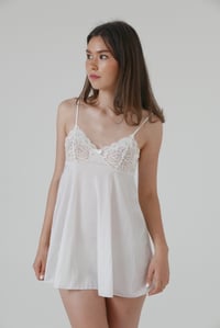 Image 1 of White Slip Dress