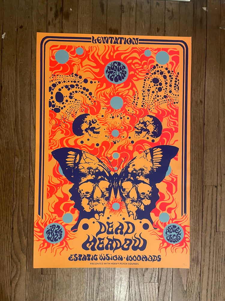 Image of Levitation 2023 Dead Meadow Poster