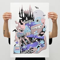 Image 1 of GRAFFITI WIZARD - SCREENPRINT - POSTER