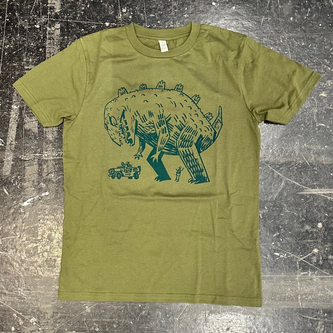 GORGU VS. THE ARMY - Wocco *GREEN*