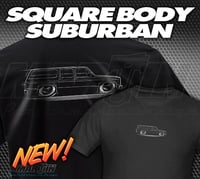 Image 1 of Square Body SUBURBAN T-Shirts Hoodies Banners