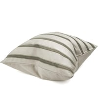 Image 3 of Sterlo Silver Gray Velvet Geometric Square Accent Throw Pillow Cover 