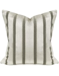 Image 5 of Sterlo Silver Gray Velvet Geometric Square Accent Throw Pillow Cover 