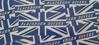 Image 2 of Pack of 25 10x5cm Blackburn Rovers British England Football/Ultras Stickers.
