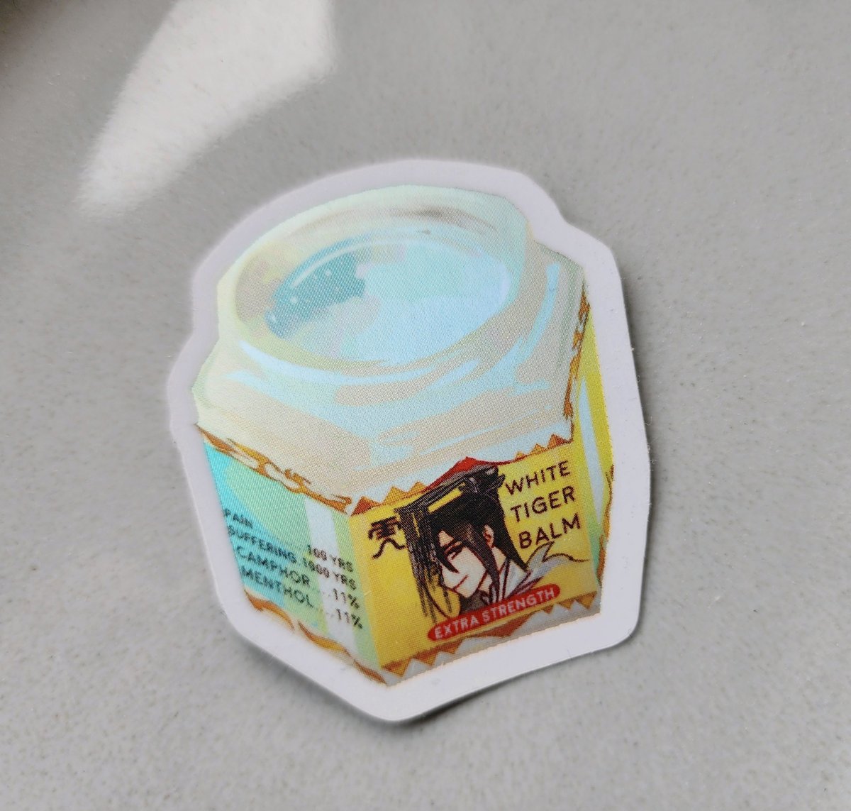 Image of tgcf | jun wu tiger balm sticker