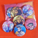 Golden Kamuy Button Pack