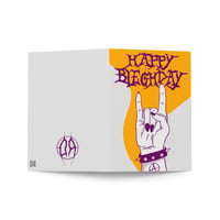 Image 3 of HAPPY BLEGHDAY CARD