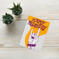 Image 1 of HAPPY BLEGHDAY CARD