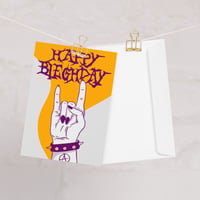 Image 4 of HAPPY BLEGHDAY CARD