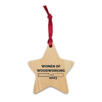 Image 2 of 2023 WOW Wooden Ornament