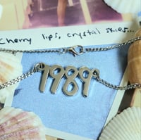 Image 2 of 1989 Text Necklace