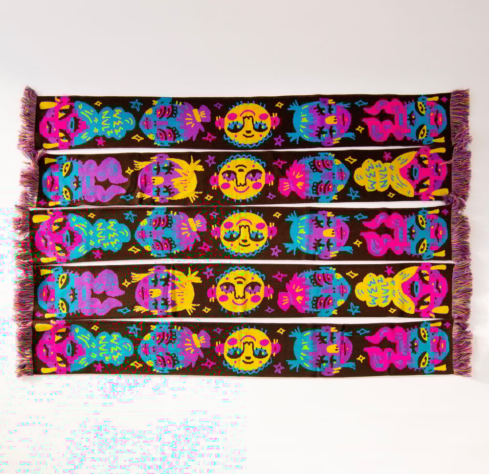 PRE-ORDER | WEE NULS ‘DISCO GREMLIN’ SCARF | SHIPS LATE NOVEMBER