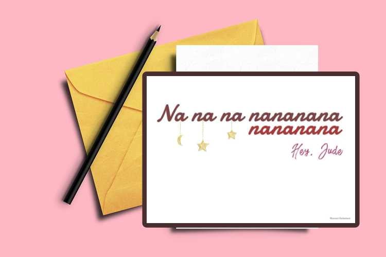 The Beatles 1 - Lyric Art