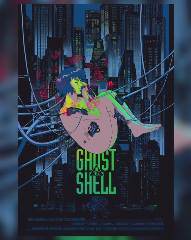 Image of Ghost in the Shell - Blue - holofoil