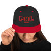 MARVEX-RED PXL LOGO SNAPBACK HAT