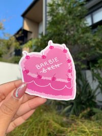 Barbie Cake Sticker